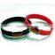 newest fashion stainless steel bracelet silicone wristband