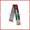 130*14cm durable scarf,football club scarf,100% satin scarf