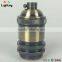 E26 Brass light socket, pendent light socket