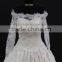 2016 luxy straight neckline colored long sleeve long train beading lace muslim wedding dress