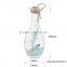 vase shape diy mason jar ideas, craft ideas for jars, cork lid clear jars for gift