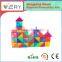 Form recognition in 2D&3D VERYMAG Pre-school Learning safe magnetic construction 3d magnetic building toy