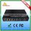 4X1000M Base-TX - 2X1000Base-FX ethernet sfp Fiber optic Switch converter