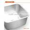 industrial commercial high-end stainless steel sink cabinet with workable price