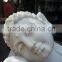 Shakyamuni Buddha Statues for Sale White Marble Stone Hand Carving Sculpture for Home Garden Pagoda Temple
