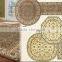 Oriental home decor silk perisan chinese carpet rug