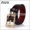 top brand generous metal buckle mens belt leather strip for designer belt