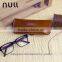 wholesale custom Made high quality genuine leather glasses case