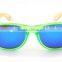 mirror polarized lenses plastic bamboo sunglasses/cheap bamboo sunglasses