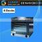 Commercial bakery equipment 4 trays naan tortilla bread making halogen convection oven