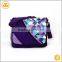 Long strap women purple oxford material cheap woman shoulder bag