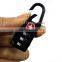 cross travel metal combination lock luggage lock and computer lock