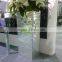 Mirrored Glass Vases Rectangle