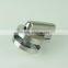 Stainless steel toilet cubicle partition fitting, door lock indicator
