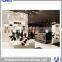Tailor made spray painted MDF lighted shoe display