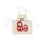 lovely cotton twill apron for kids with cotton tape