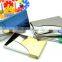 Cheap business gift set pu leather business card holder and pen gift set
