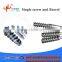 Rubber Hot/Cold Feeding Extruder Single Screw Barrel