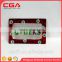 SGS food grade rectangler decal glass plate hot sale in Europe and America