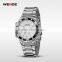 Good quality noble business metal men Sparkling silver wrist Watches mens watches