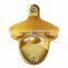 Custom polishing screws fixed wall mount beer bottle opener