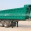2015 heavy duty 80t dump truck Trailer, hydraulic cylinder dump trailer