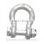drop forged quenched and tempered bow shackle