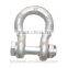 drop forged quenched and tempered bow shackle