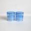 2016 new white 3OZ plastic container for mens care cosmetics