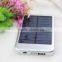 Fast charge portable solar cell phone charger slim solar charger 5000mah