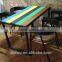 Foshan neoclassic wooden cafe style table chairs