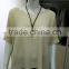New Ladies 100% cashmere classic neck plain knit sweater, 7Gauge, Stock Service