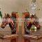 top selling product mass production Luxury Upscale horse head bookend