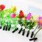 Wholesale Kids Hair Accessories Plants Hairpins Lovely Metal Duckbill Clip Fancy Hair Clips