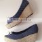 Women wedge shoes women sandal shoes rope soled shoes espadrille