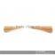 The HEAD natural wooden suit hanger ,basic half shiny natural hagner