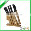 Hot selling bamboo Dylon Rods inside knife holder