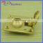 PVD finish brass flush ring furniture drawer pulls