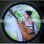 customized round shape morden style high clear acrylic light box wholesale