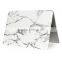 White+Gold Rubberized Hard PC Marble Case for MacBook 13 inch