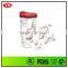16oz bpa free insulated double wall insert plastic coffee mug