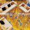 New design fashion PVC flooring roll and vinyl flooring with 3D looking magic verisimilitude