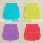 Novelty design silicone coasters and silicone bar mats