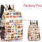 Hot Sale Fashionable New Canvas Travel Backpack Bag