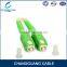 Manufacturer supply armored 2 core communication fiber optical ftth patch cord