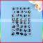 Full color Printing Die cut Hologram Epoxy PVC sticker for Children