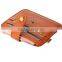 BOSHIHO Genuine Leather Card Holder Key Ring Card Protector ID Holder