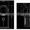 New design Australian and national standard timing remote control in wall wifi socket