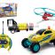 New and hot sale 5 ch r/c Robot Car.deformation Car for boys gift,china cheap battery toys,powerful rc car with plane,