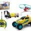 New and hot sale 5 ch r/c Robot Car.deformation Car for boys gift,china cheap battery toys,powerful rc car with plane,